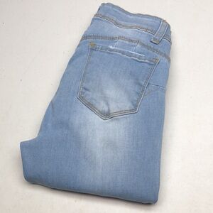 DISTRESS WAX JEAN HI-RISE ANKLE SKINNY 5/26x26 โญ๏ธ